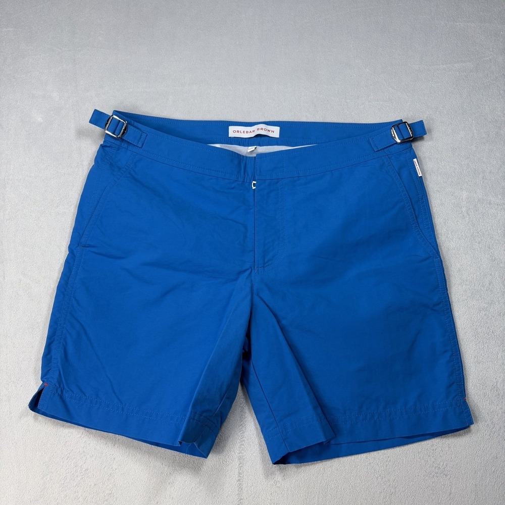 ORLEBAR BROWN Bulldog Shorts Men's Size 30 Royal Blue Swim Shorts Trunks